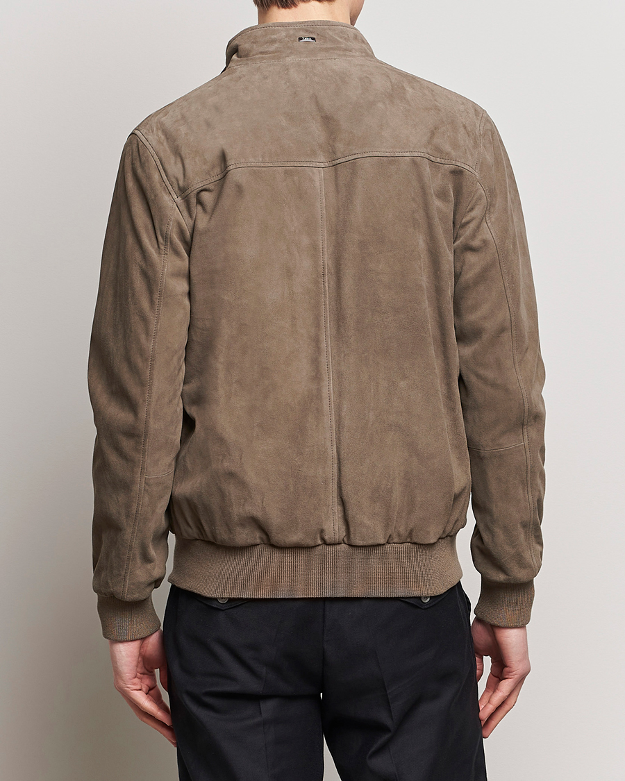 Herre | Jakker | Herno | Suede Jacket Brown