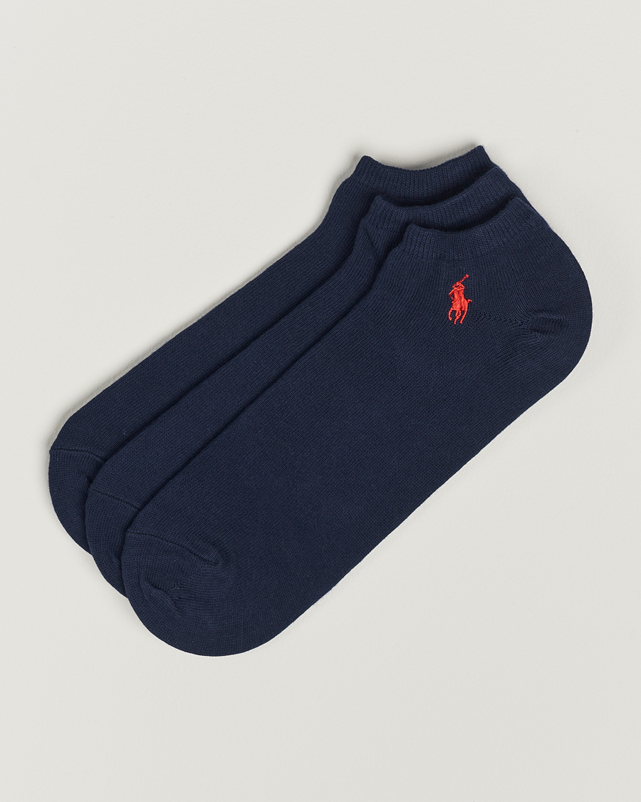 Herre | Undertøy | Polo Ralph Lauren | 3-Pack Ghost Sock Navy
