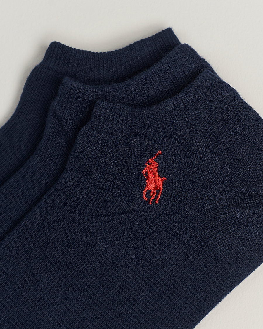 Herre | Sokker | Polo Ralph Lauren | 3-Pack Ghost Sock Navy