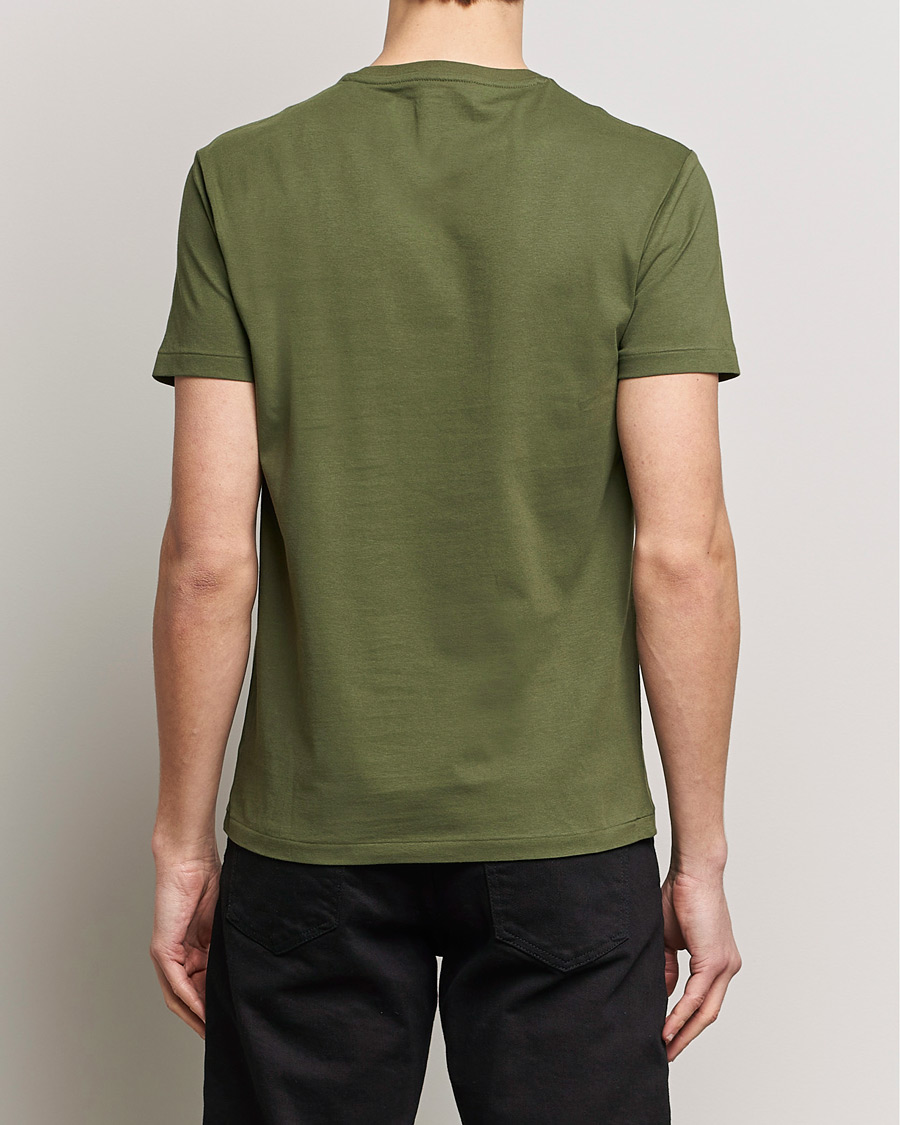 Herre | T-Shirts | Polo Ralph Lauren | Crew Neck T-Shirt Dark Sage
