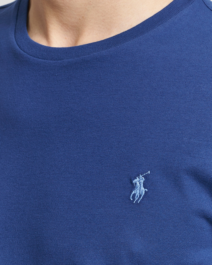 Herre | T-Shirts | Polo Ralph Lauren | Crew Neck T-Shirt Beach Royal