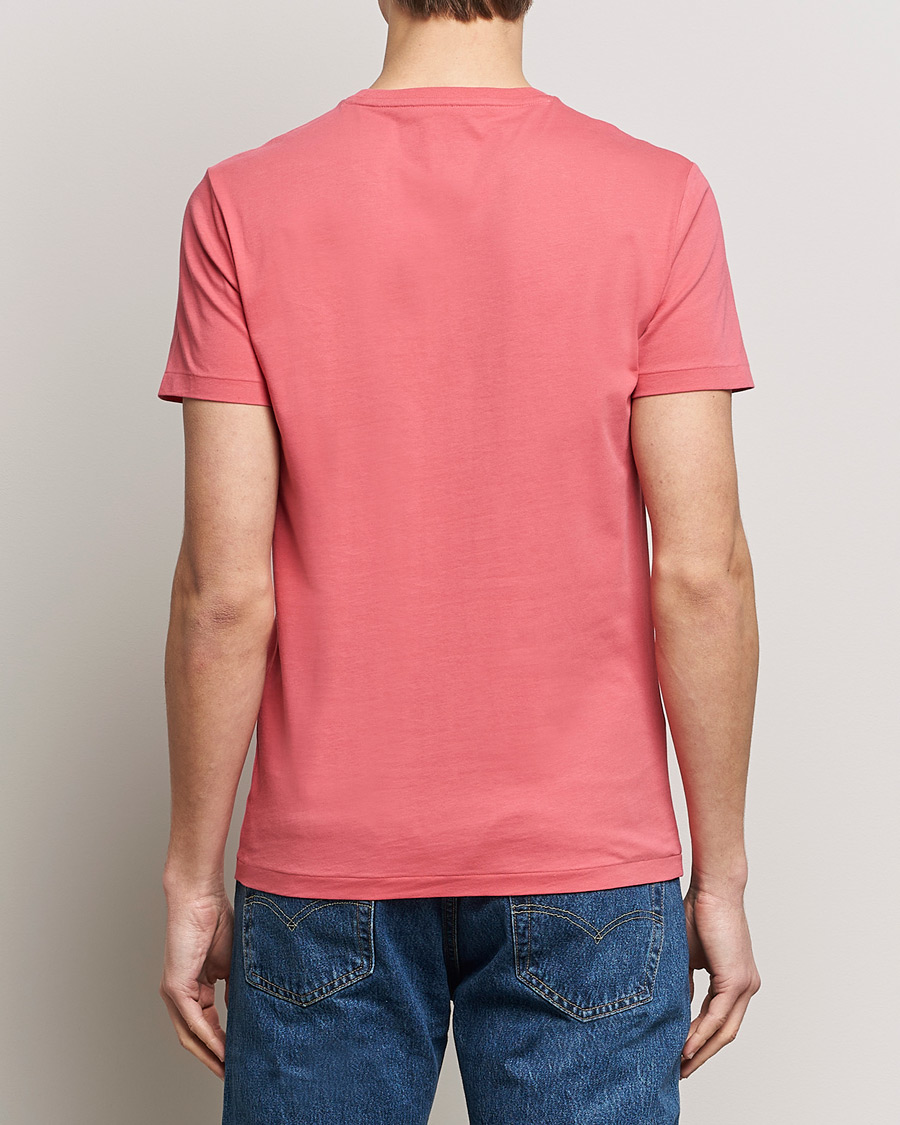 Herre | T-Shirts | Polo Ralph Lauren | Crew Neck T-Shirt Pale Red