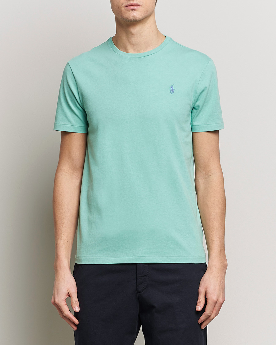 Herre | Kortermede t-shirts | Polo Ralph Lauren | Crew Neck T-Shirt Celadon