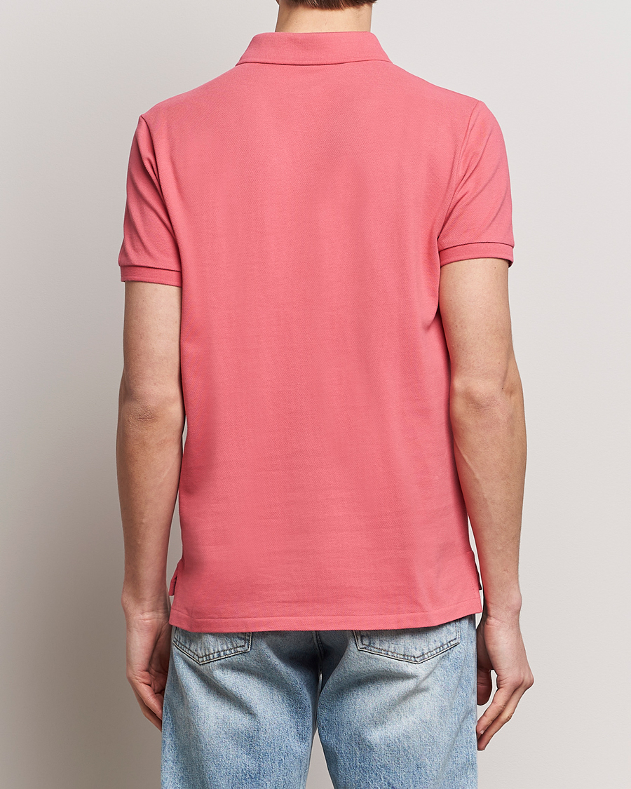Herre | Pikéer | Polo Ralph Lauren | Custom Slim Fit Polo Pale Red