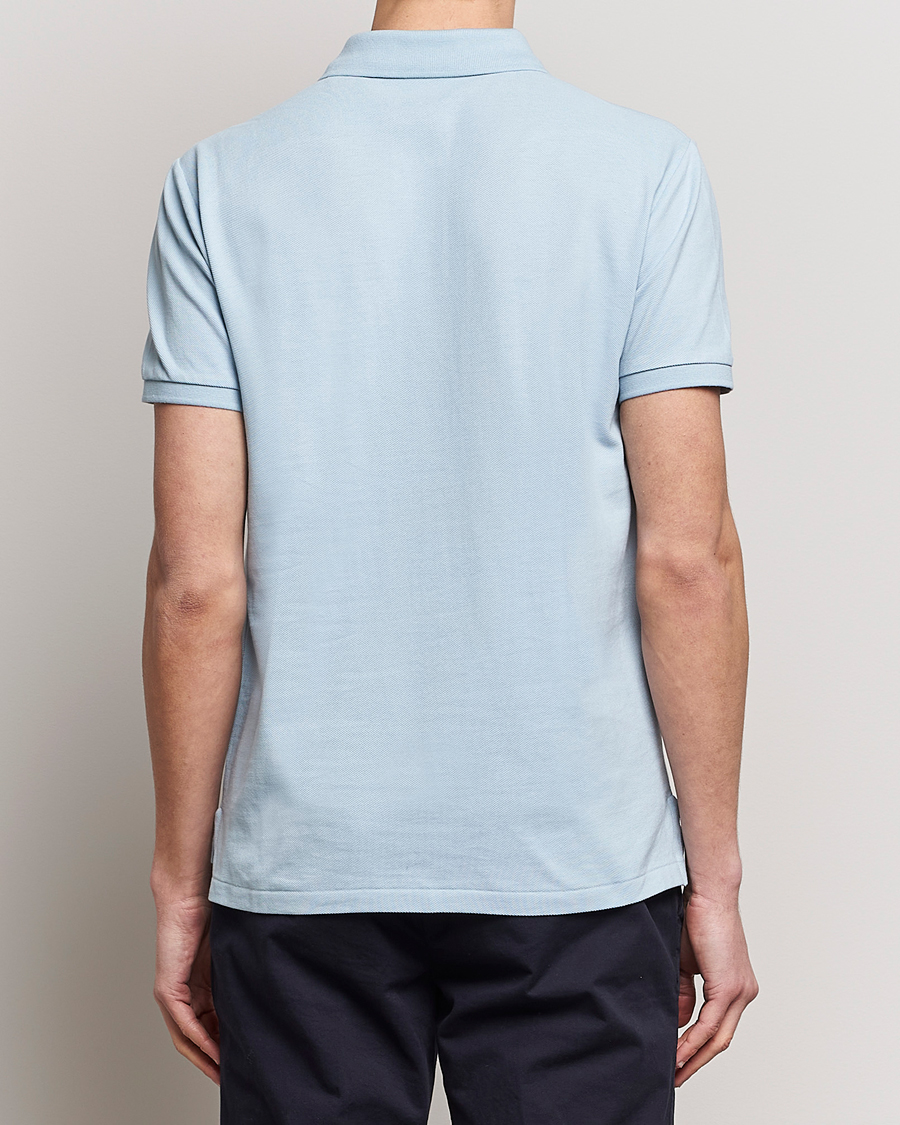 Herre | Pikéer | Polo Ralph Lauren | Custom Slim Fit Polo Alpine Blue