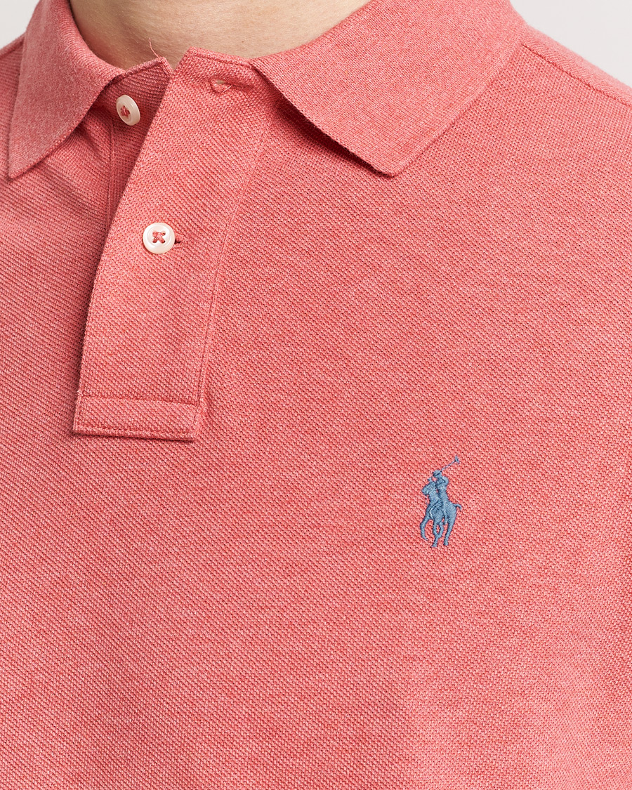 Herre | Pikéer | Polo Ralph Lauren | Custom Slim Fit Polo Highland Rose Heahter
