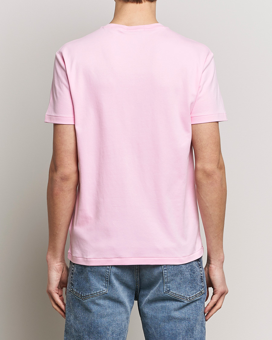 Herre | T-Shirts | Polo Ralph Lauren | Luxury Pima Cotton Crew Neck T-Shirt Caramel Pink