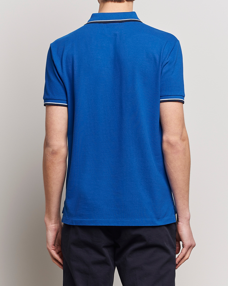 Herre | Pikéer | Polo Ralph Lauren | Custom Slim Fit Tipped Polo Heritage Blue
