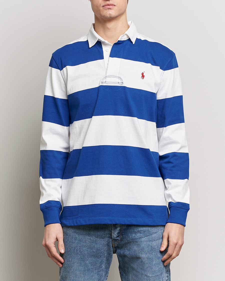 Herre | Only Polo | Polo Ralph Lauren | Jersey Striped Rugger Cruise Royal/White