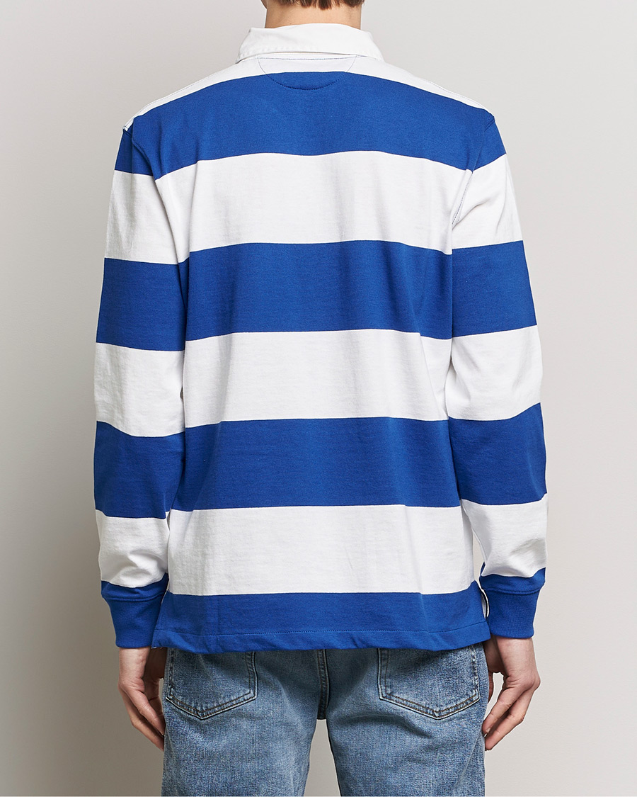 Herre | Gensere | Polo Ralph Lauren | Jersey Striped Rugger Cruise Royal/White