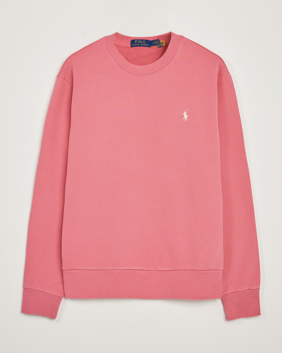 Herre | Gensere | Polo Ralph Lauren | Loopback Terry Sweatshirt Pale Red