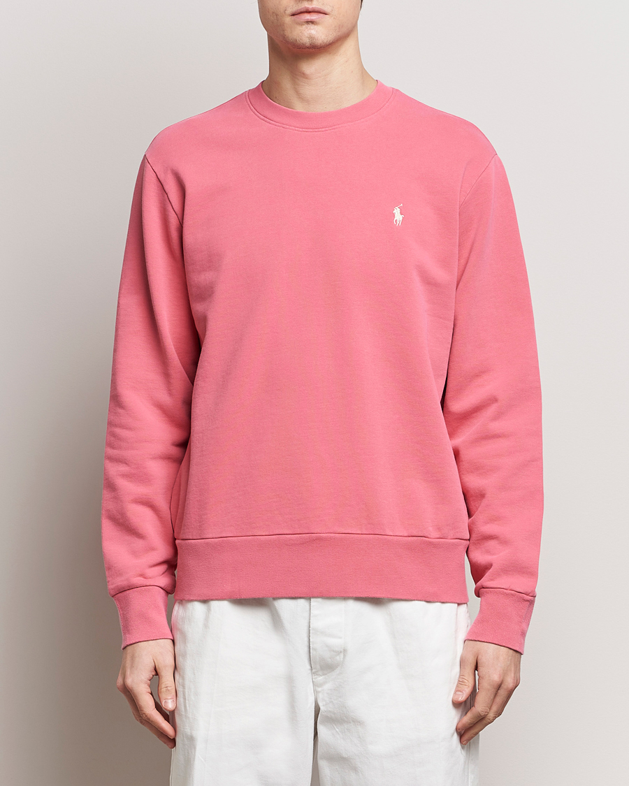 Herre | Klær | Polo Ralph Lauren | Loopback Terry Sweatshirt Pale Red