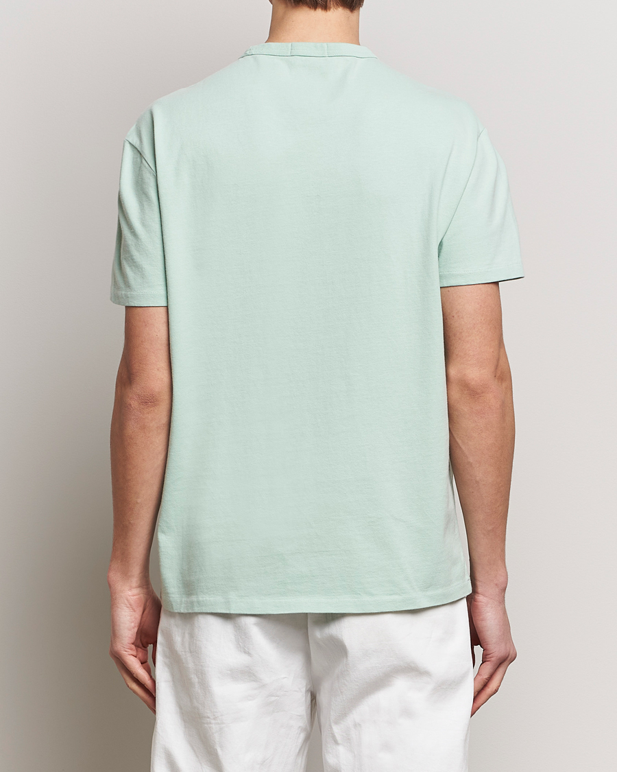 Herre | T-Shirts | Polo Ralph Lauren | Loopback Crew Neck T-Shirt Celadon