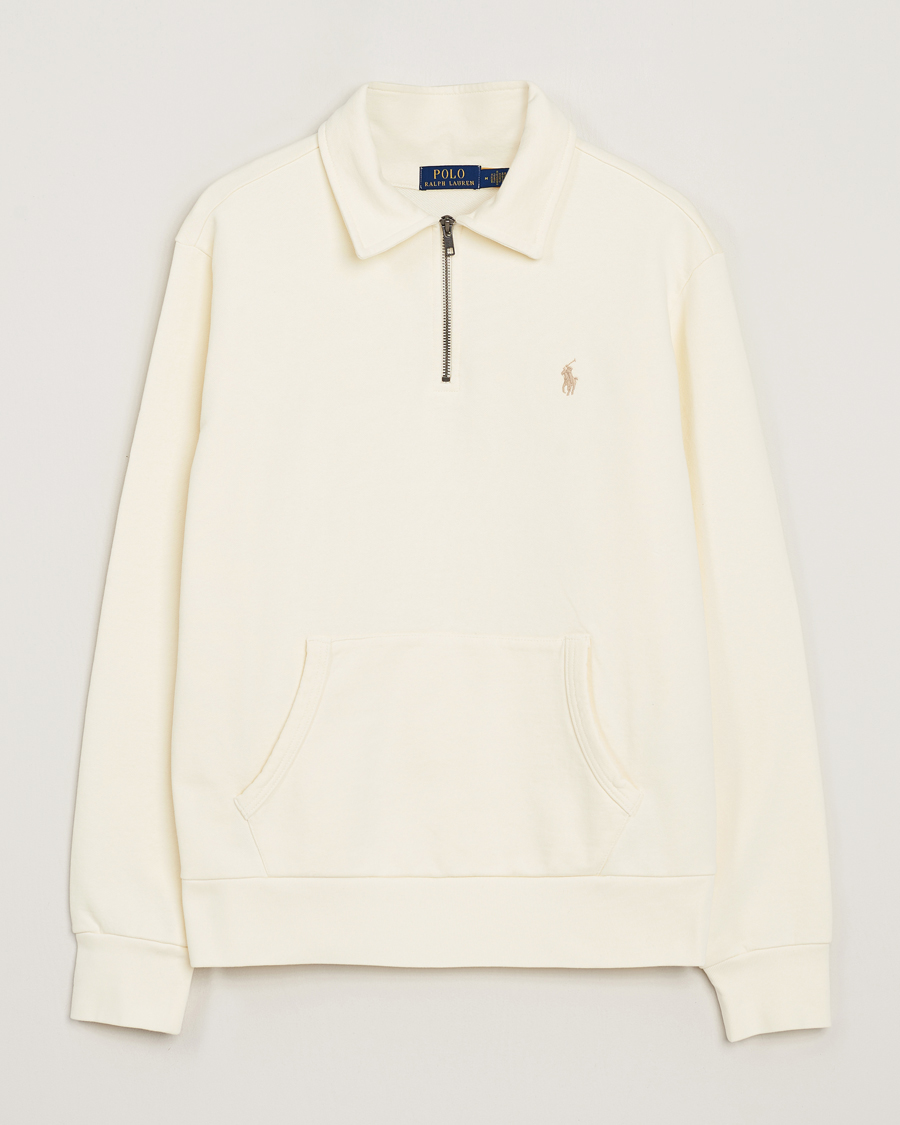 Herre | Gensere | Polo Ralph Lauren | Loopback Terry Hybrid Sweatshirt Clubhouse Cream