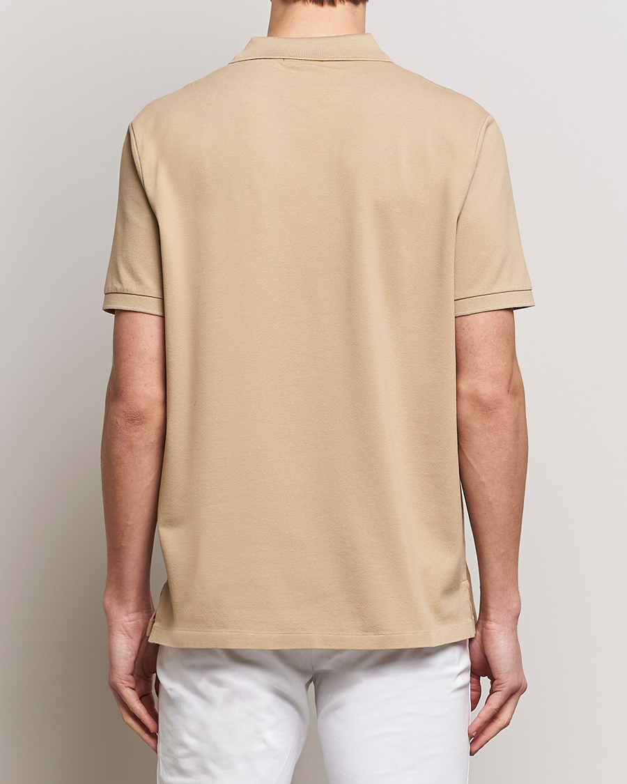 Herre | Pikéer | Polo Ralph Lauren | Classic Fit Open Collar Stretch Polo Beige