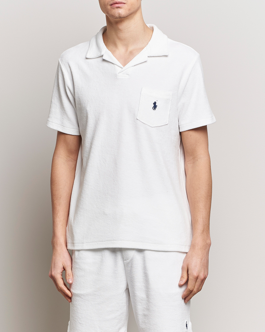 Herre | Avdelinger | Polo Ralph Lauren | Cotton Terry Polo White