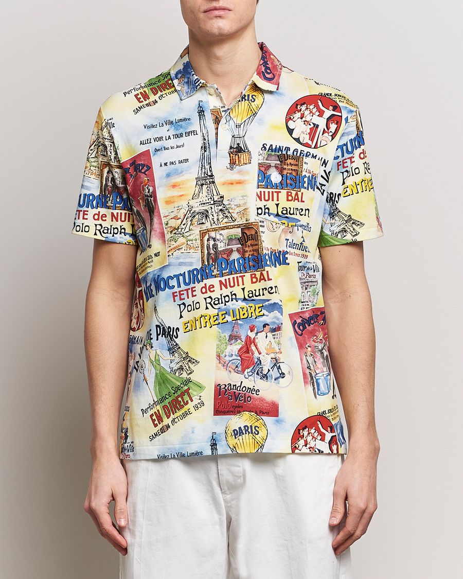 Herre | Kortermet piké | Polo Ralph Lauren | Printed Polo Shirt Multi