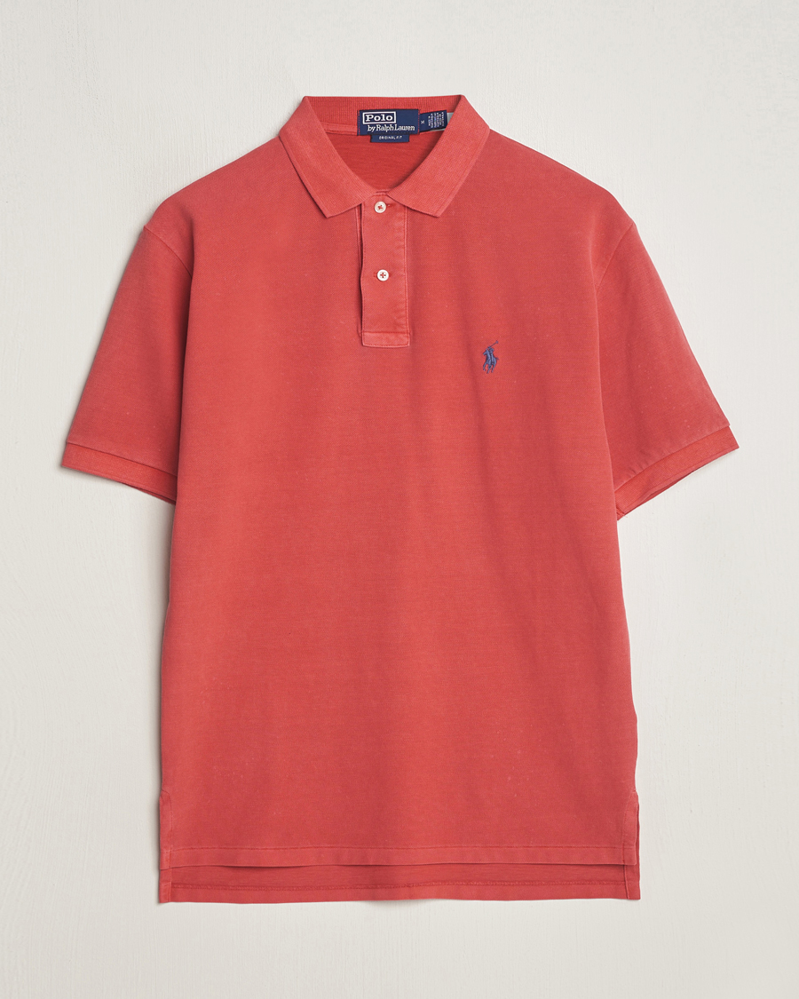 Herre | Pikéer | Polo Ralph Lauren | Heritage Mesh Polo Red