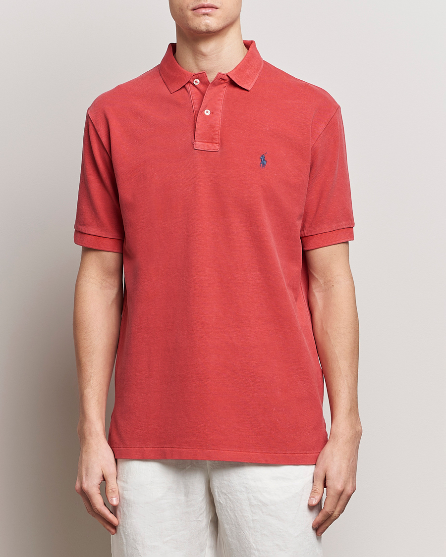 Herre | Only Polo | Polo Ralph Lauren | Heritage Mesh Polo Red