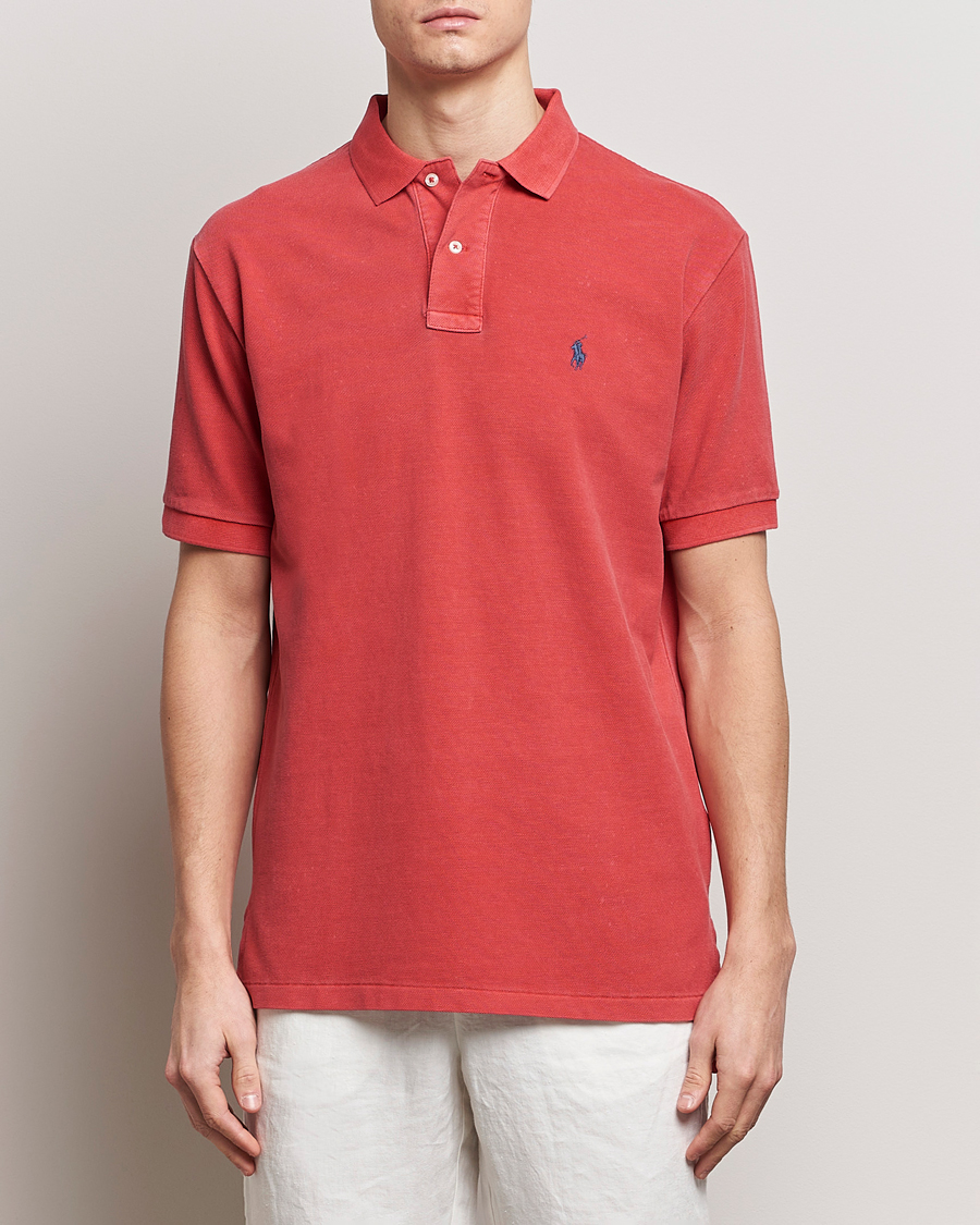 Herre | Pikéer | Polo Ralph Lauren | Heritage Mesh Polo Red