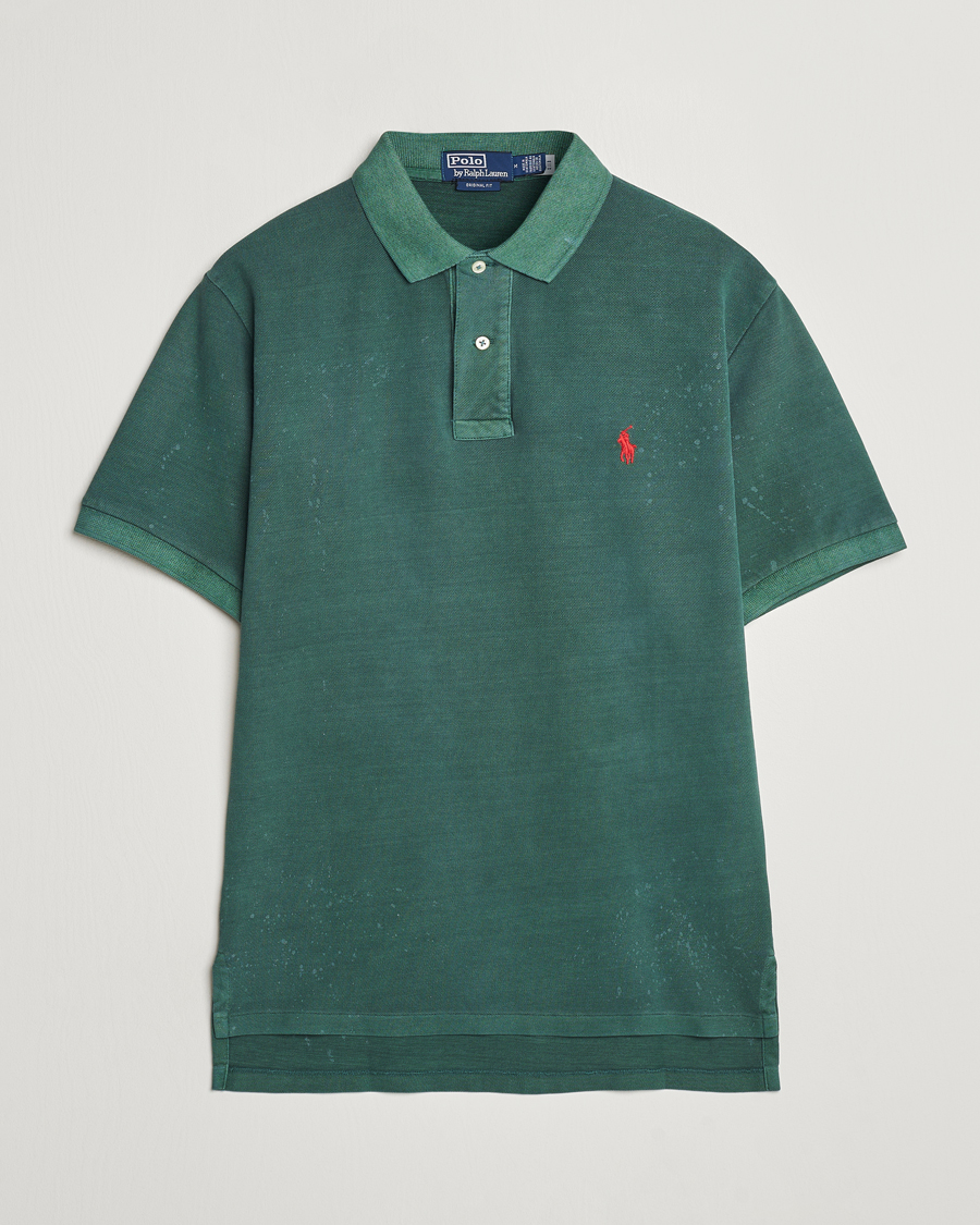 Herre | Pikéer | Polo Ralph Lauren | Heritage Mesh Polo Kelly Green