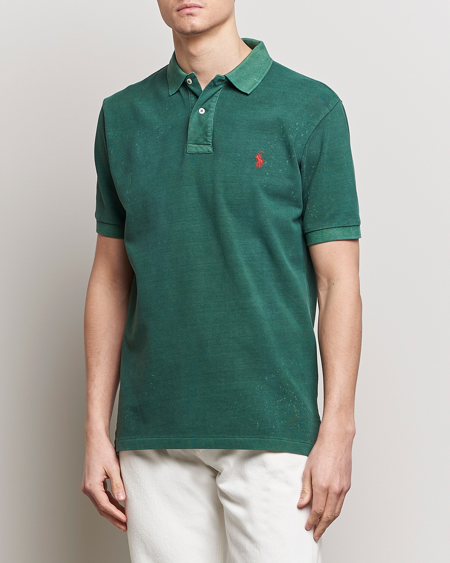 Herre | Pikéer | Polo Ralph Lauren | Heritage Mesh Polo Kelly Green