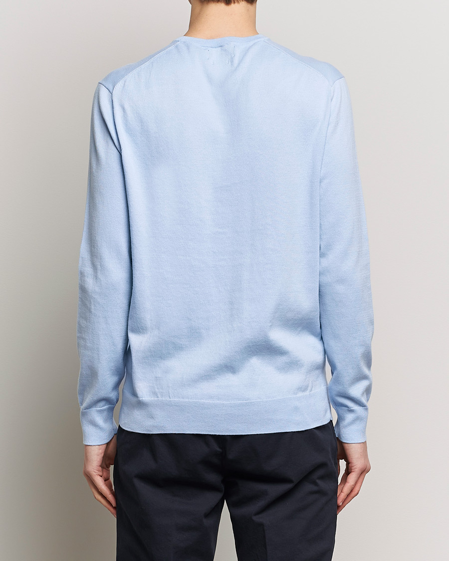 Herre | Gensere | Polo Ralph Lauren | Cotton Crew Neck Sweater Blue Hyacinth