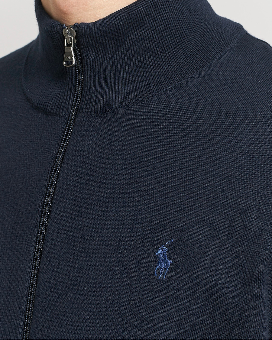 Herre | Gensere | Polo Ralph Lauren | Cotton Full-Zip Hunter Navy
