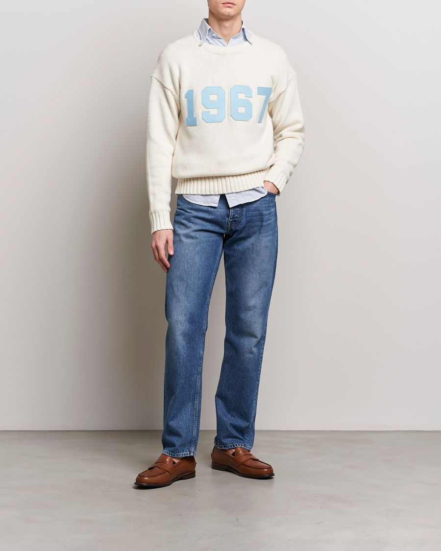 Herre | Gensere | Polo Ralph Lauren | 1967 Knitted Sweater Full Cream