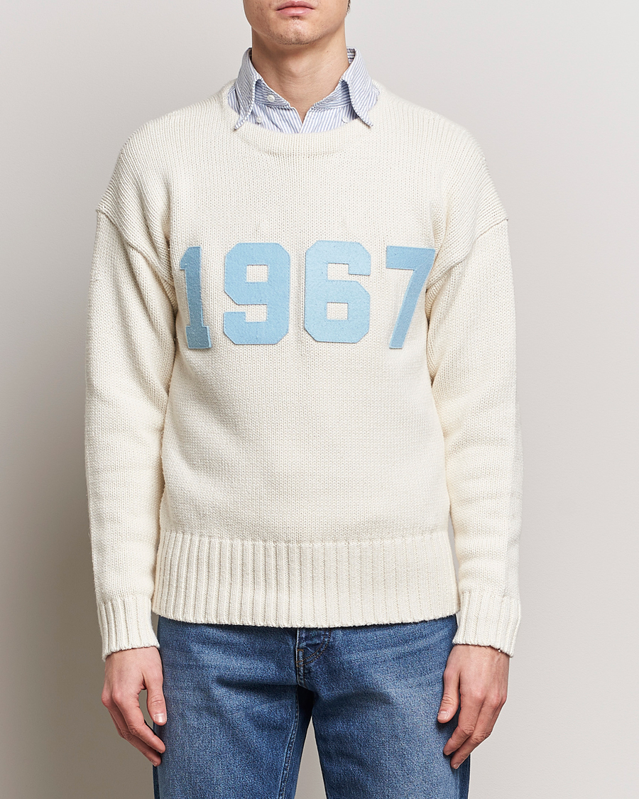 Herre |  | Polo Ralph Lauren | 1967 Knitted Sweater Full Cream
