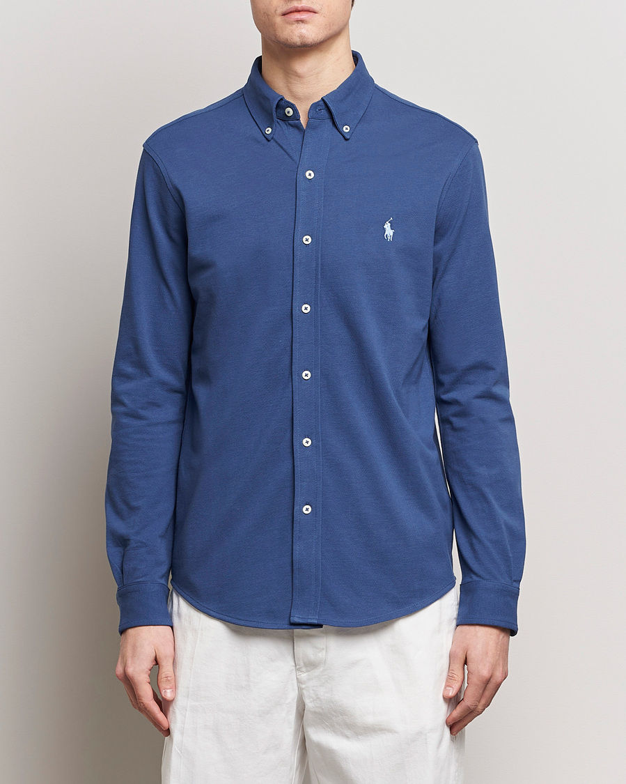 Herr | Skjortor | Polo Ralph Lauren | Featherweight Mesh Shirt Old Royal