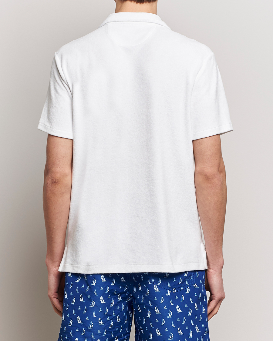 Herre | Skjorter | Polo Ralph Lauren | Cotton Terry Short Sleeve White