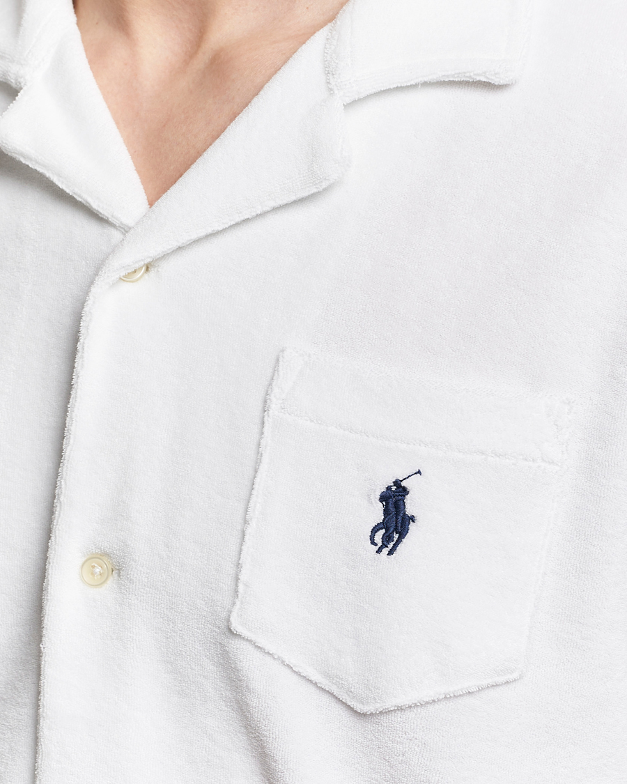 Herre | Skjorter | Polo Ralph Lauren | Cotton Terry Short Sleeve White