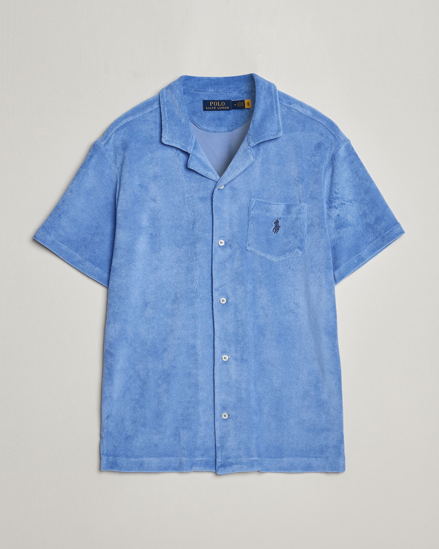 Herre | Skjorter | Polo Ralph Lauren | Cotton Terry Short Sleeve Harbour Island Blue