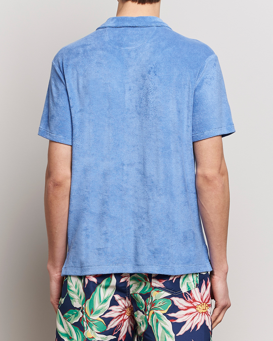 Herre | Skjorter | Polo Ralph Lauren | Cotton Terry Short Sleeve Harbour Island Blue