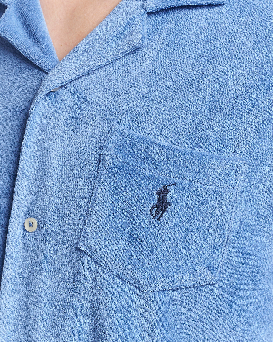 Herre | Skjorter | Polo Ralph Lauren | Cotton Terry Short Sleeve Harbour Island Blue