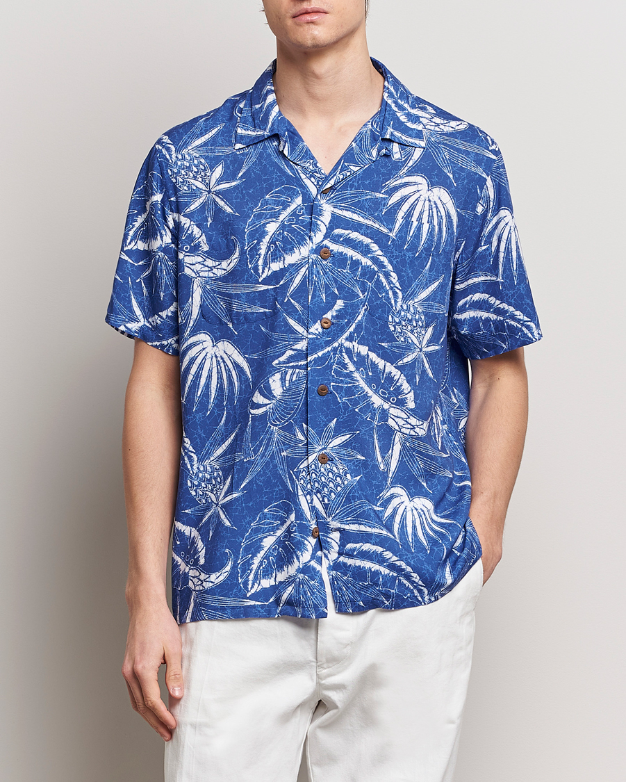 Herre | Klær | Polo Ralph Lauren | Short Sleeve Printed Shirt Ocean Breeze Floral