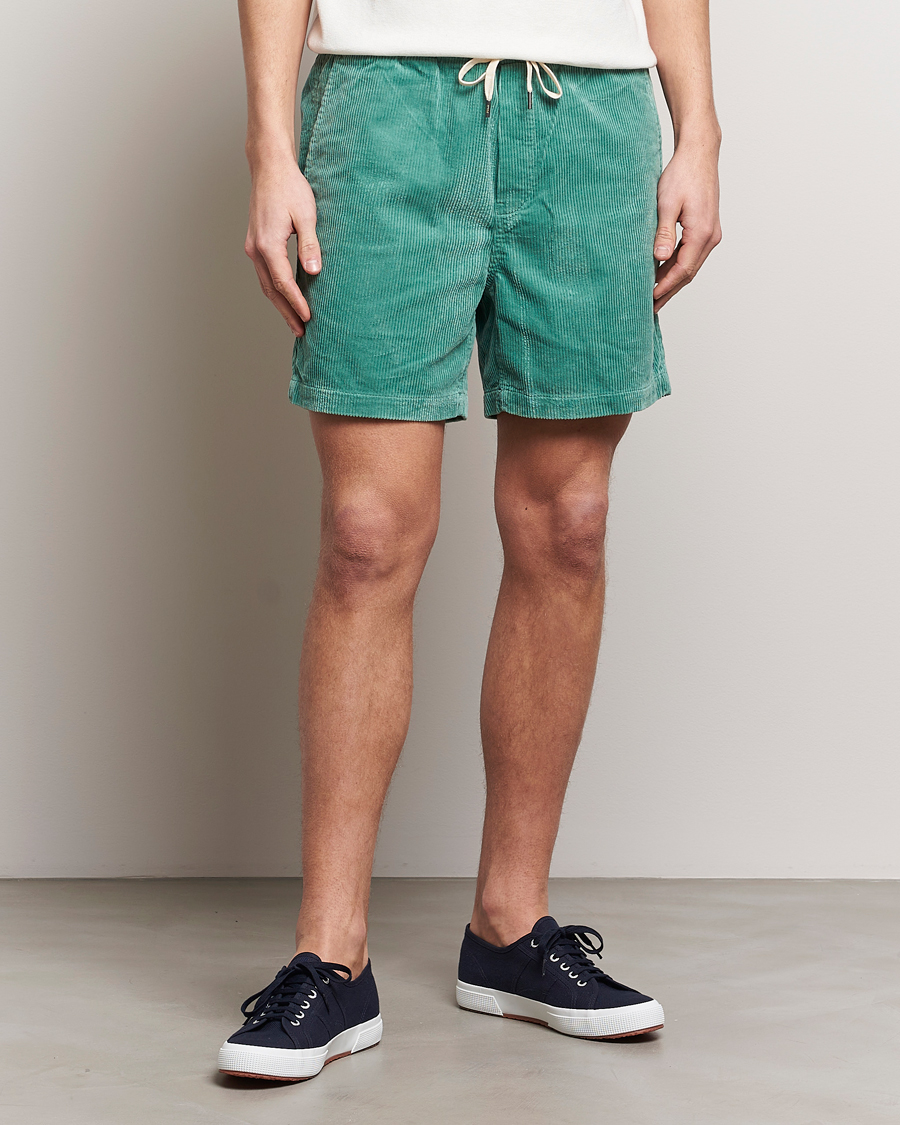 Herre | Klær | Polo Ralph Lauren | Prepster Corduroy Drawstring Shorts Seafoam Green