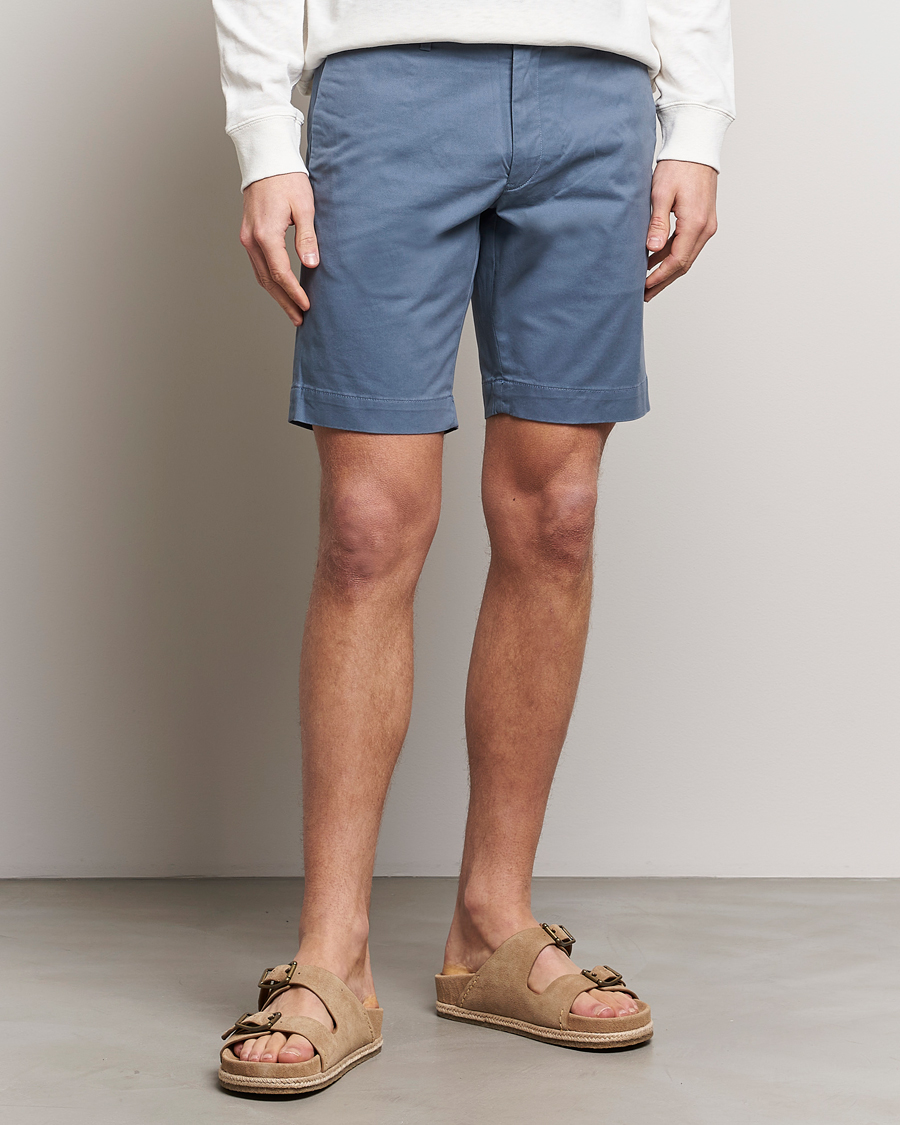 Herre | Stilsegment Casual Classics | Polo Ralph Lauren | Tailored Slim Fit Shorts Bay Blue