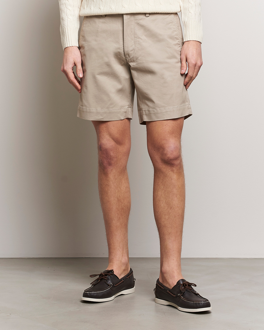 Herre | Chinosshorts | Polo Ralph Lauren | Tailored Slim Fit Shorts Khaki Tan