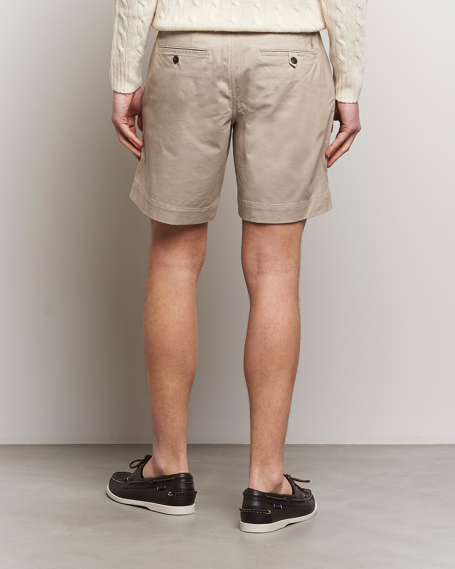Herre | Shorts | Polo Ralph Lauren | Tailored Slim Fit Shorts Khaki Tan