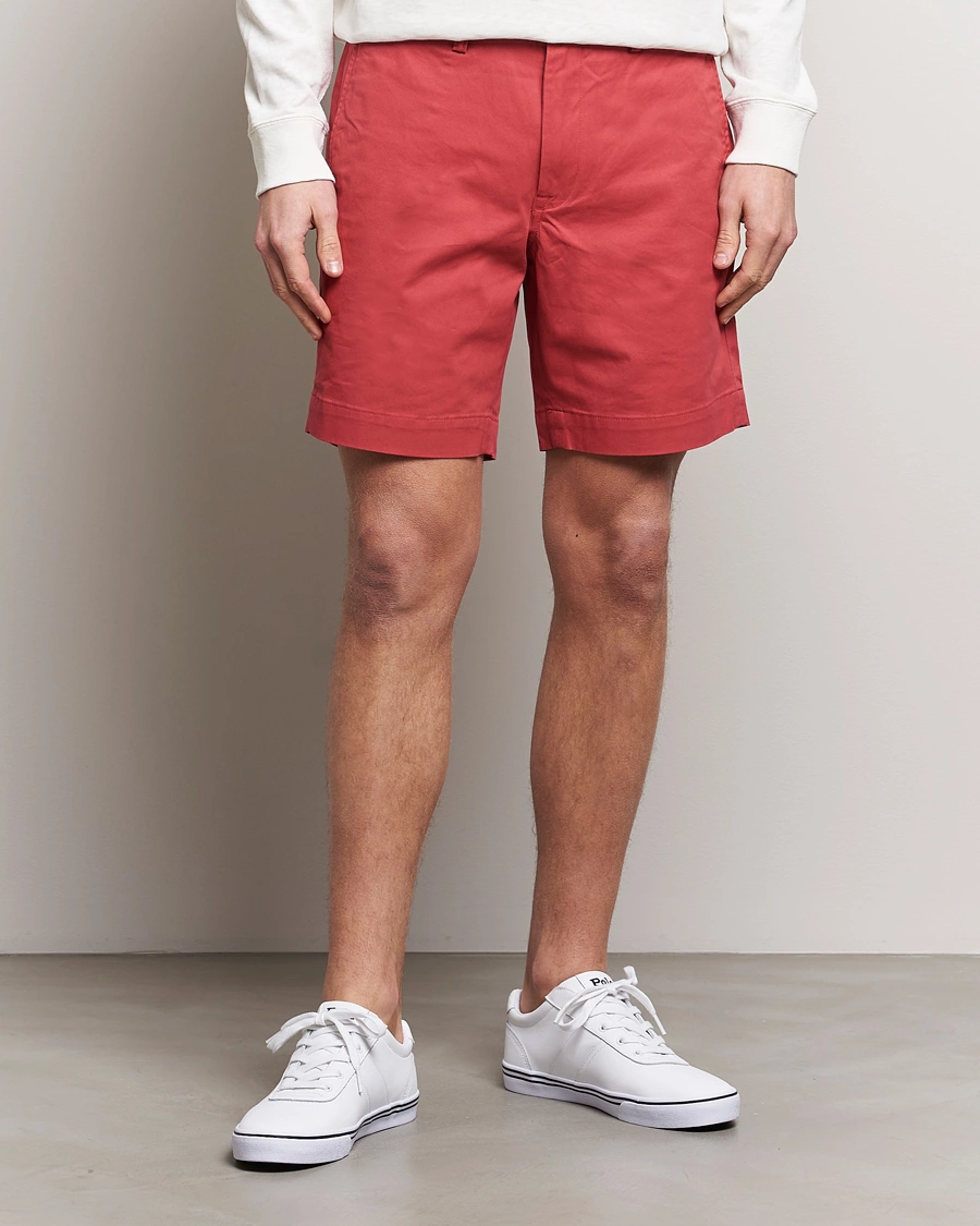 Herre | Stilsegment Casual Classics | Polo Ralph Lauren | Tailored Slim Fit Shorts Nantucket Red