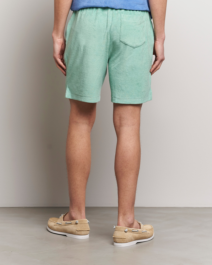 Herre | Shorts | Polo Ralph Lauren | Cotton Terry Drawstring Shorts Celadon