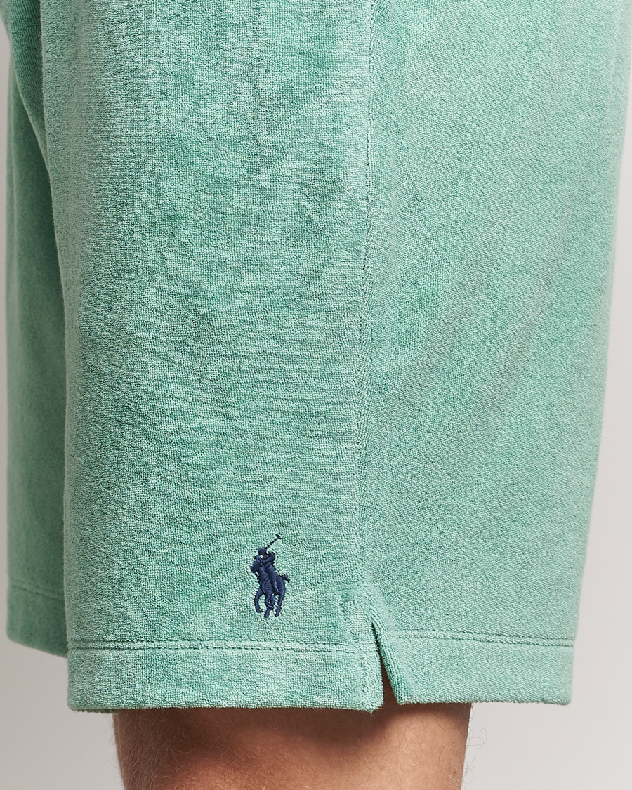 Herre | Shorts | Polo Ralph Lauren | Cotton Terry Drawstring Shorts Celadon