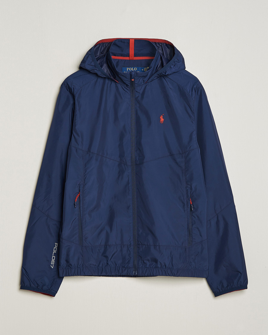 Herre | Jakker | Polo Ralph Lauren | Vital Hooded Windbreaker Newport Navy