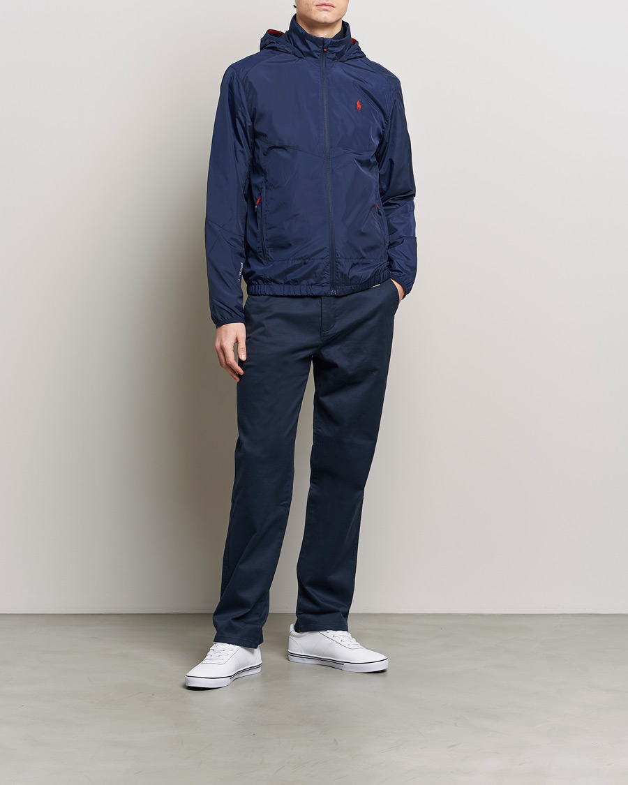 Herre | Jakker | Polo Ralph Lauren | Vital Hooded Windbreaker Newport Navy