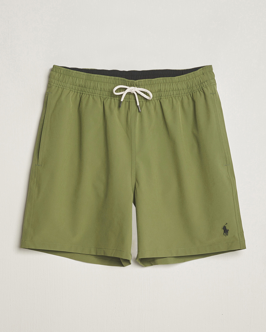 Herre | Badeshorts | Polo Ralph Lauren | Recycled Traveler Boxer Swimshorts Tree Green