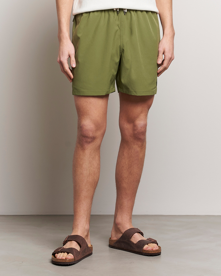 Herre | Badebukser | Polo Ralph Lauren | Recycled Traveler Boxer Swimshorts Tree Green