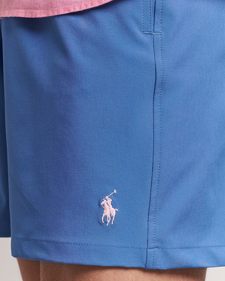 Herre | Badeshorts | Polo Ralph Lauren | Recycled Traveler Boxer Swimshorts New England Blue