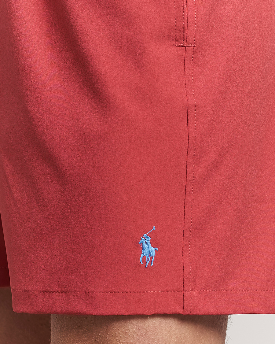 Herre | Badeshorts | Polo Ralph Lauren | Recycled Traveler Boxer Swimshorts Nantucket Red